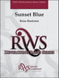 Sunset Blue Concert Band sheet music cover
